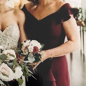 Mother-of-bride Floor length Formal Dress / Gown